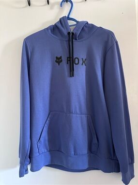 Fox women’s Blue Hoodie Sweatshirt